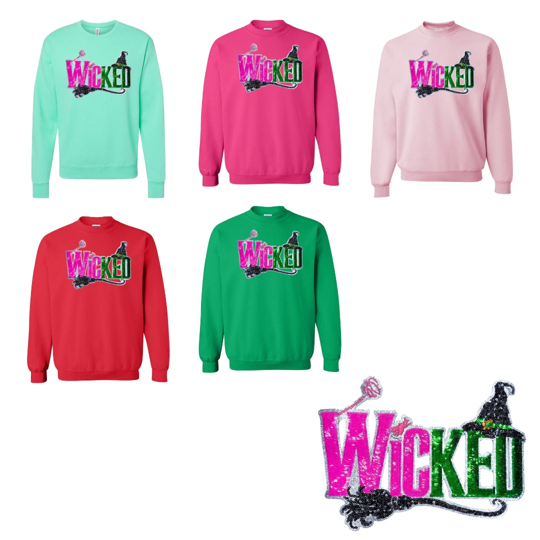 Pre-Order Sequin Sweatshirt - Wicked