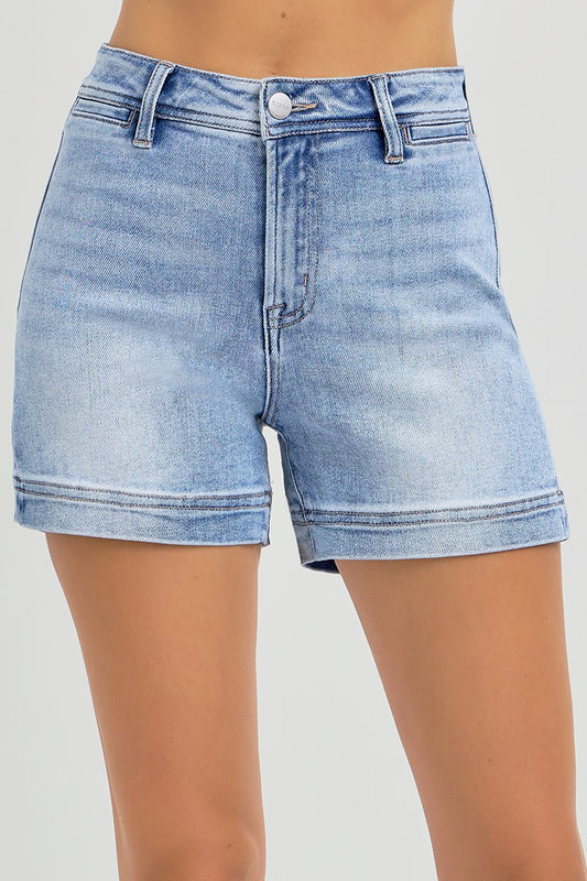 Sunkissed Cuffs Denim Shorts