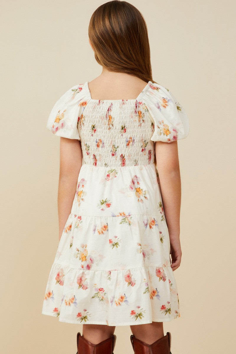 Girls: Secret Garden Floral Dress