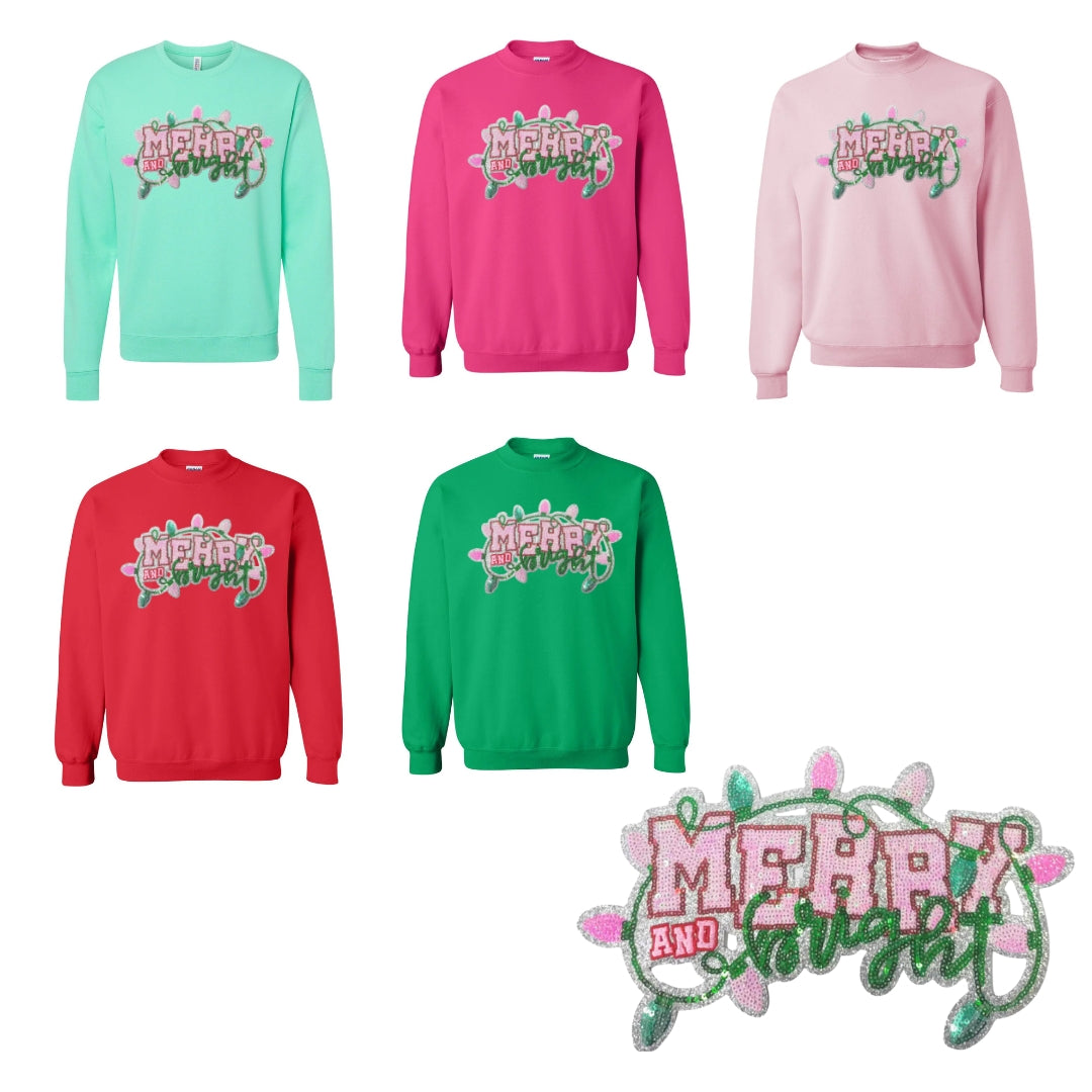 Pre-Order Sequin Sweatshirt - Merry Christmas