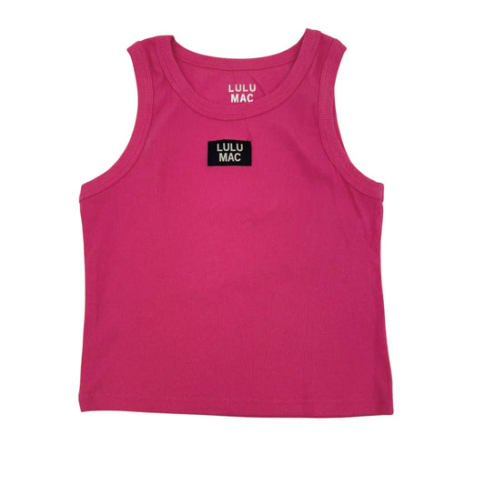 Lulu Mac Tank - Hot Pink