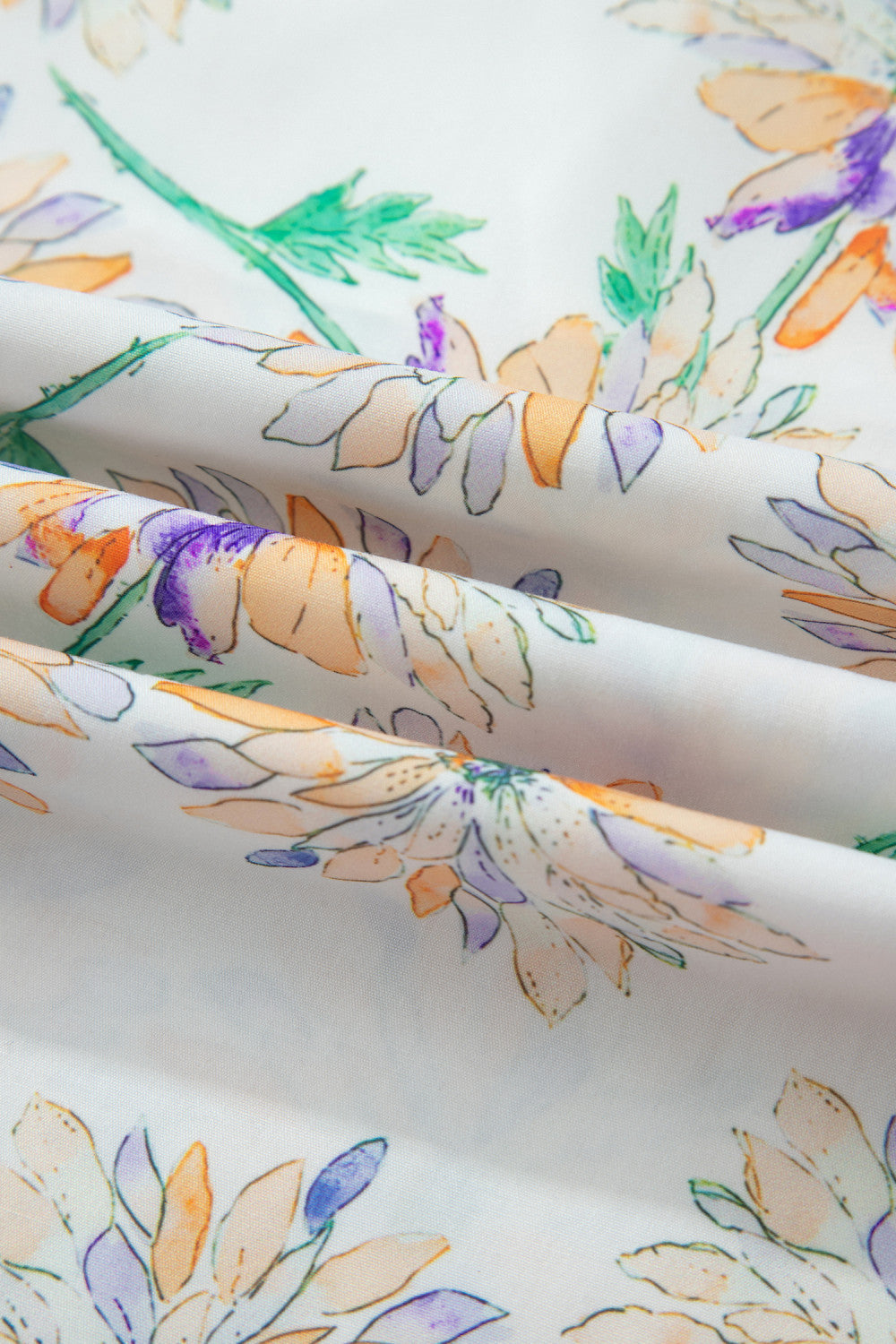 Pre-order White Floral Sleeveless Dress