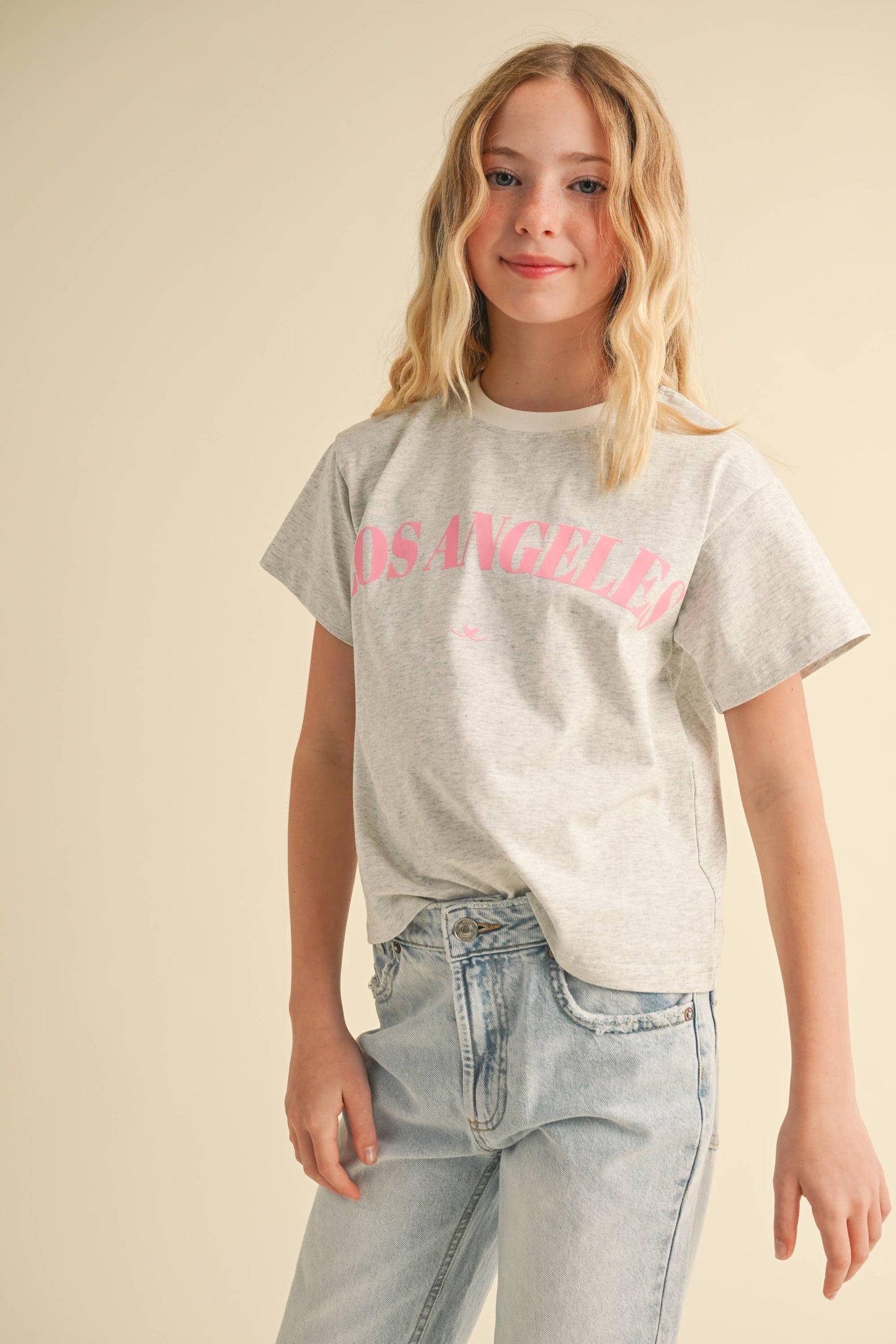 Girls: Los Angeles Grow In Style Tee
