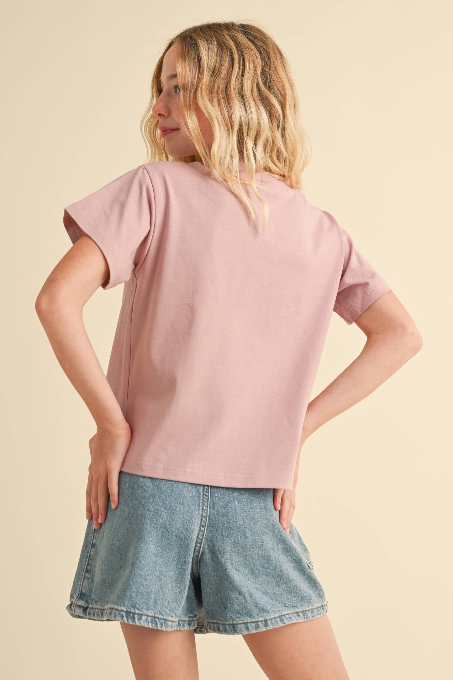 Girls: Los Angeles Palm Tree Tee
