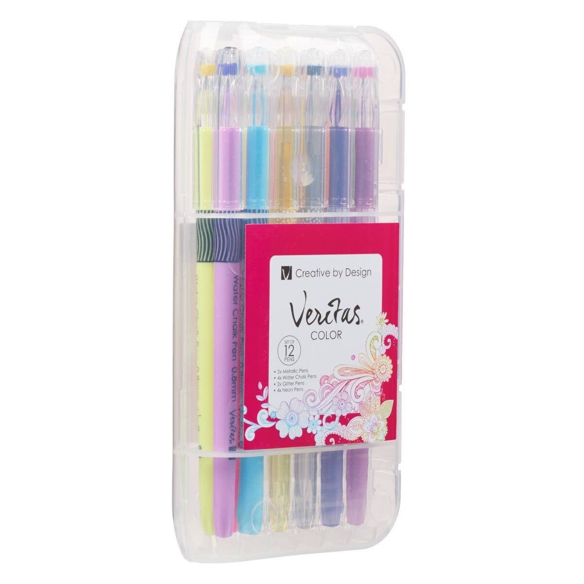 Assorted Gel Pen Set – 12 Count