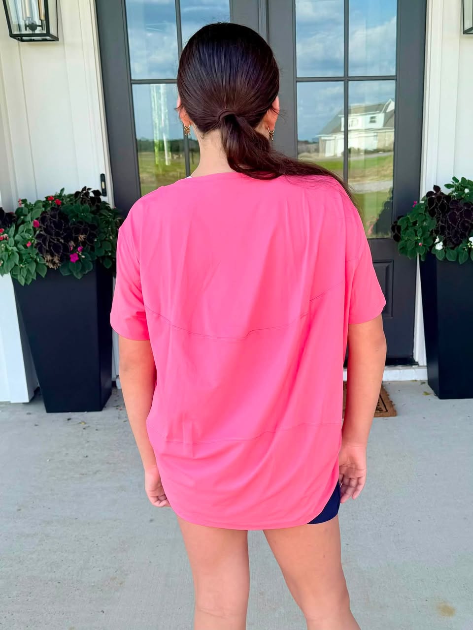 Noble Co. Essential Tee - Strawberry Pink
