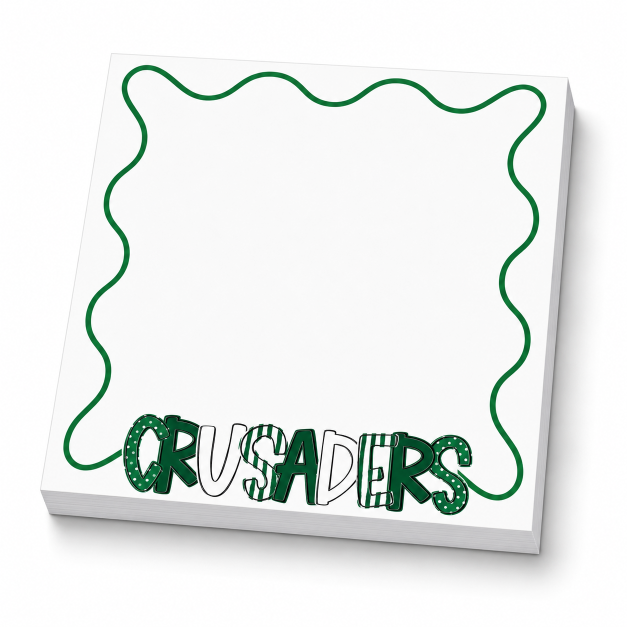 Pre-order School Spirit Notepads - CRUSADERS