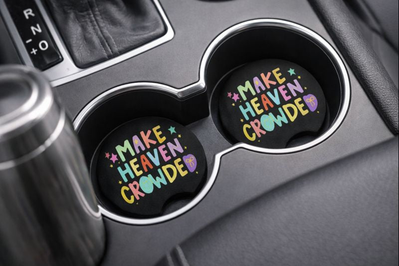 Grace On The Go Car Coaster Set - Make Heaven Crowded