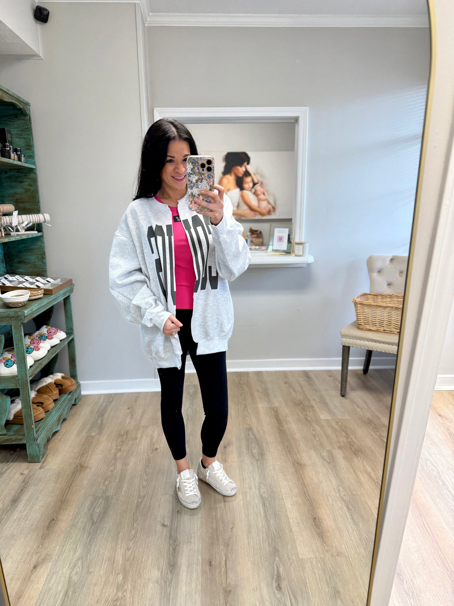 Gameday Sweatshirt Cardi