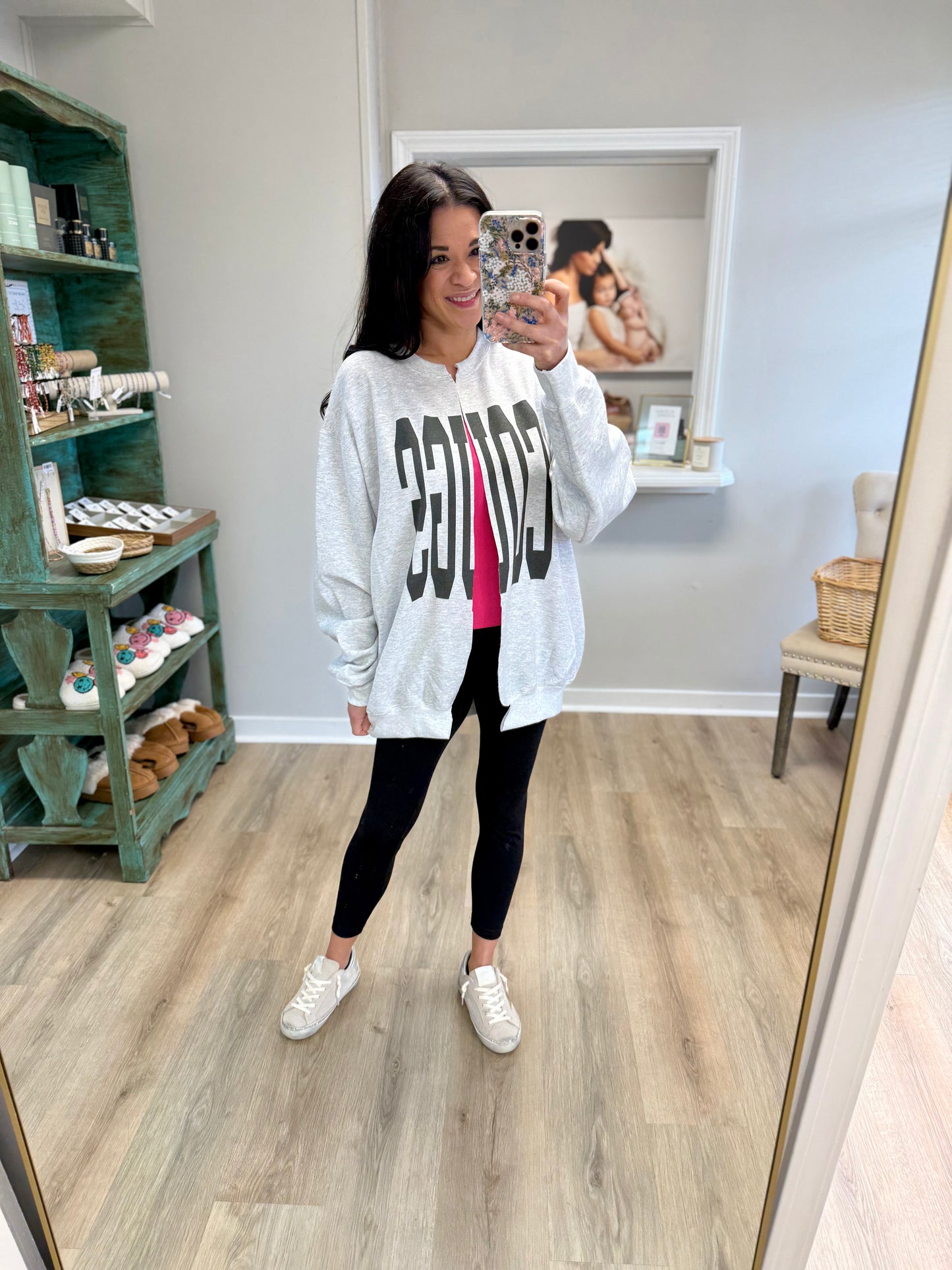 Gameday Sweatshirt Cardi