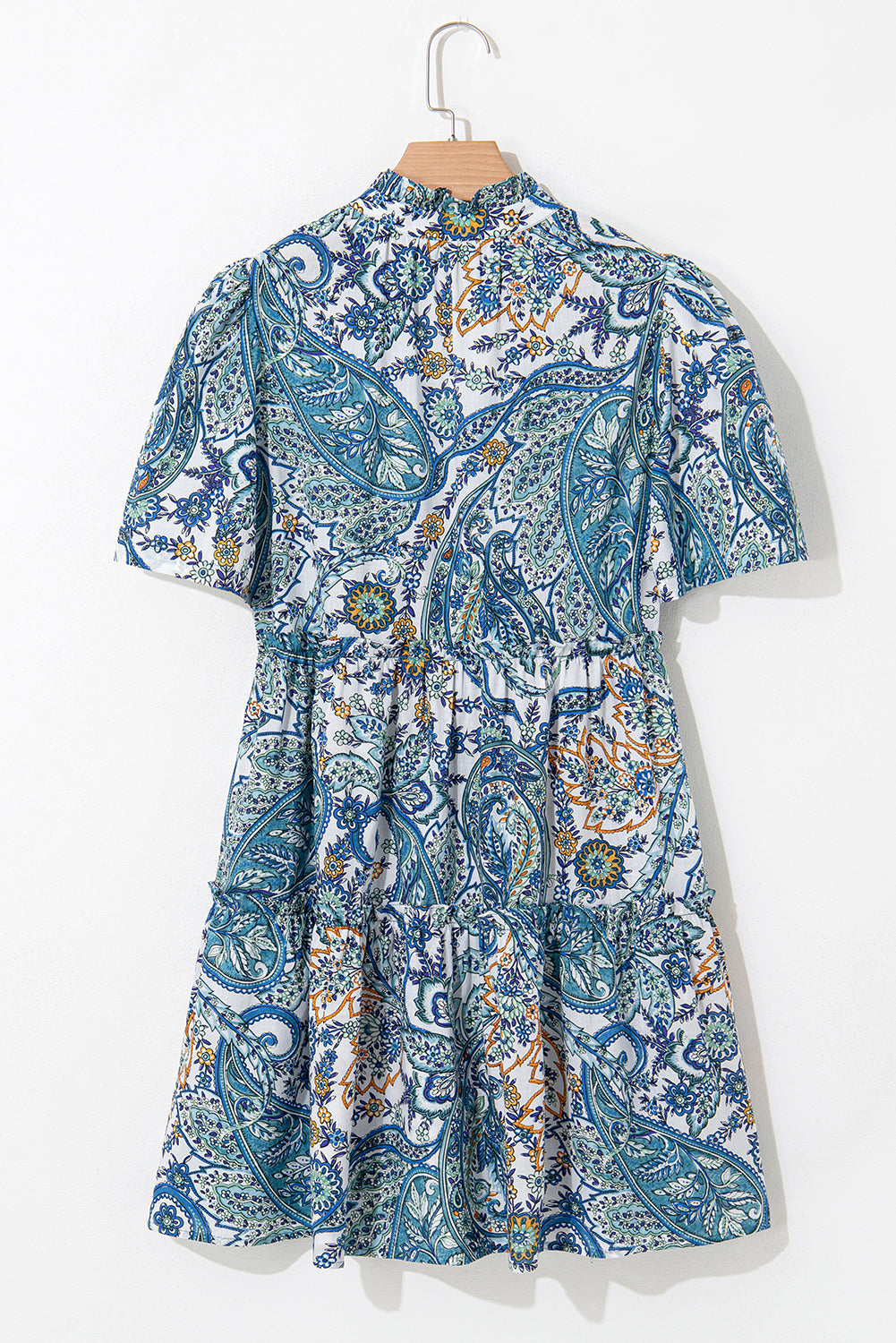 Blue Boho Dress