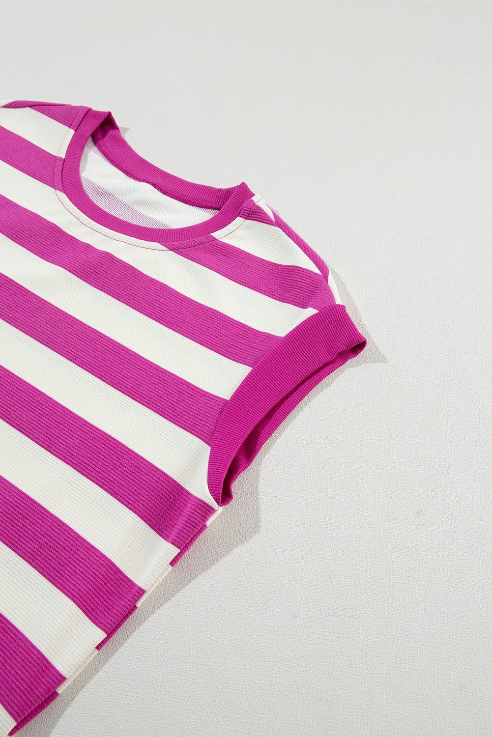 Dark Pink Stripe Dress