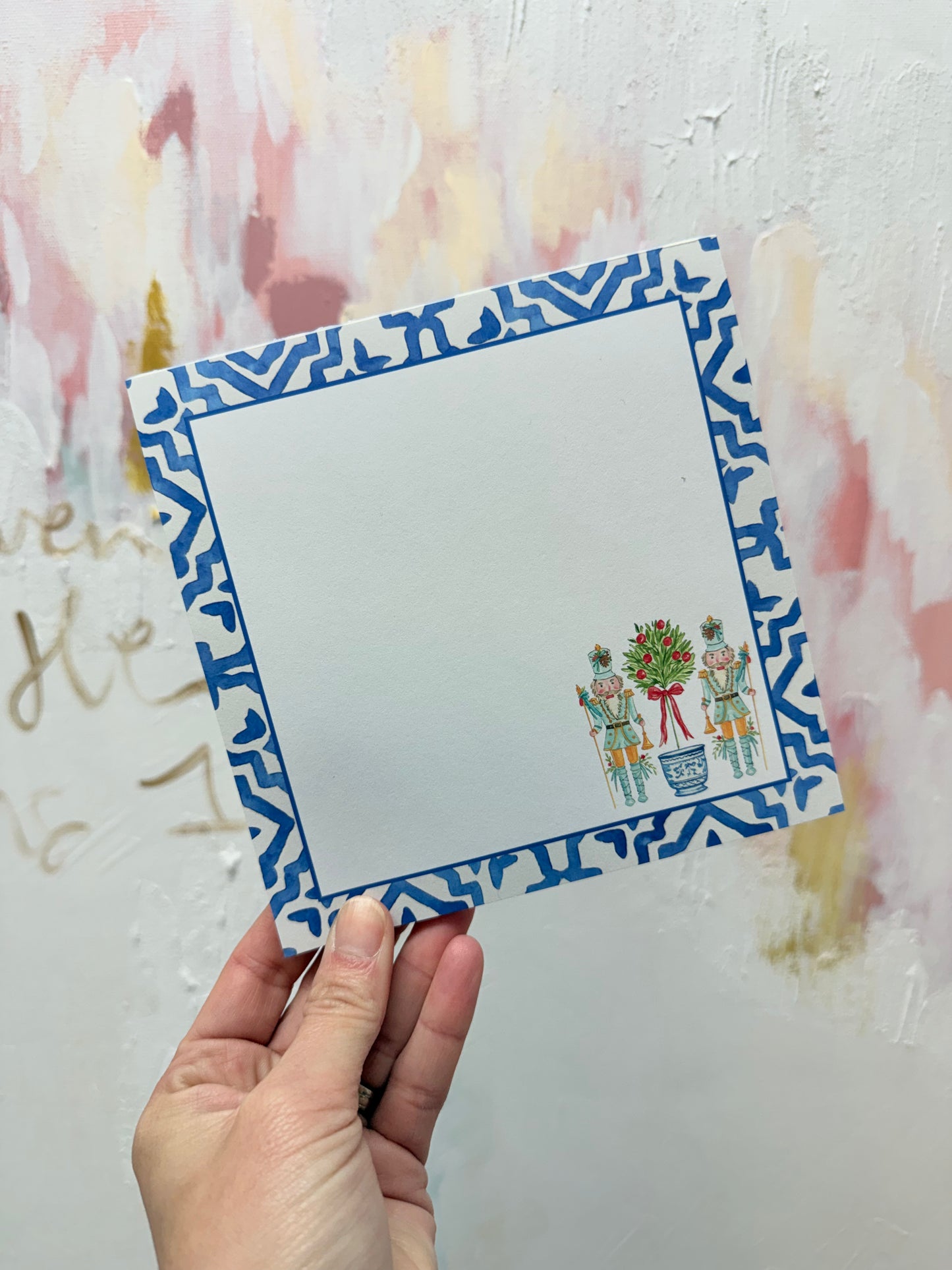 Nutcracker Square Notepad