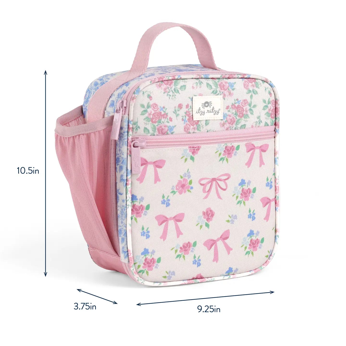Itzy Ritzy Ribbon and Roses Lunch Box for Kids