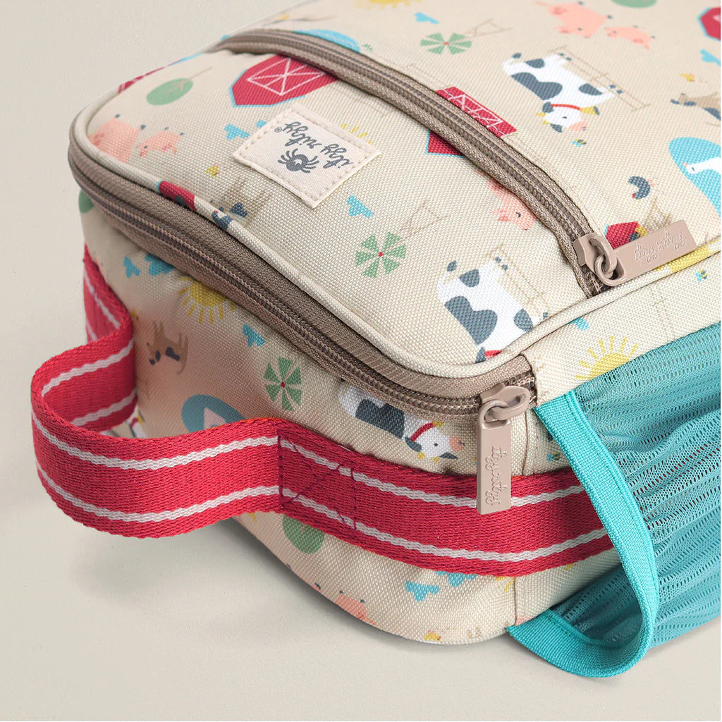 Itzy Ritzy Farm Friends Insulated Lunch Box For Kids