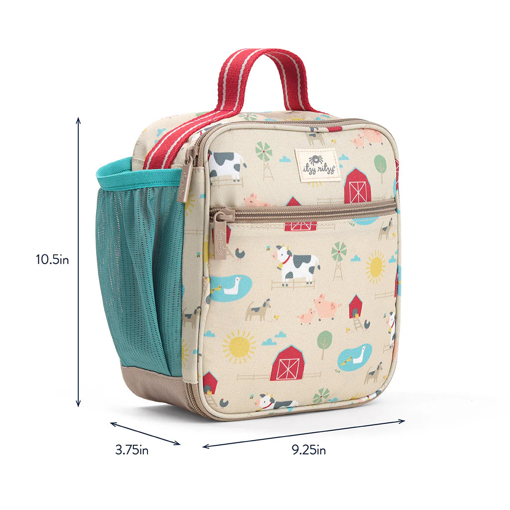 Itzy Ritzy Farm Friends Insulated Lunch Box For Kids