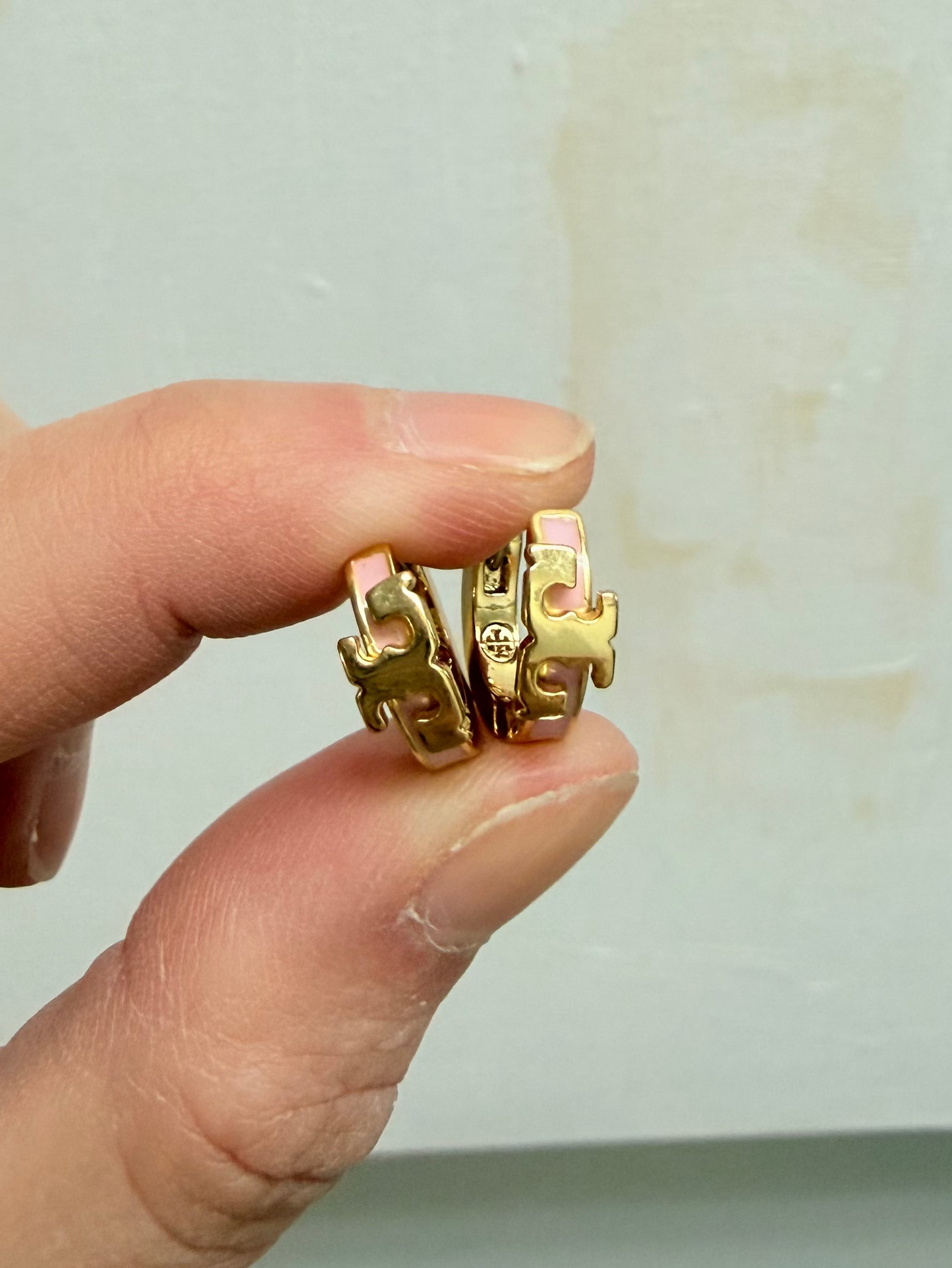 TB Micro Huggie Earrings (4 Colors)
