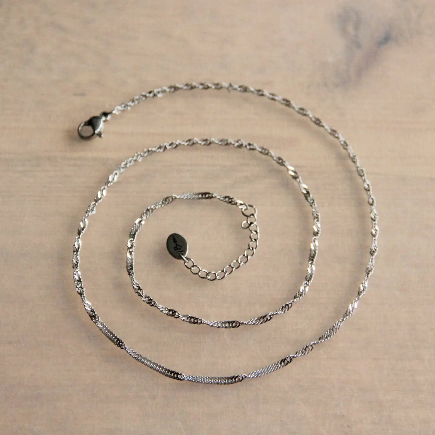 Pre-Order Small Twisted Silver