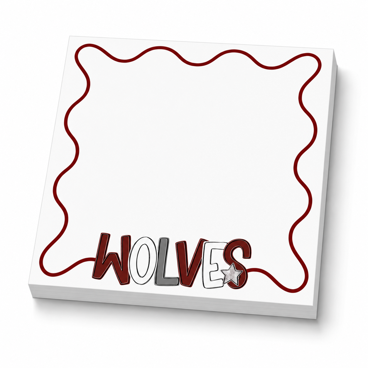 Pre-order School Spirit Notepads - WOLVES