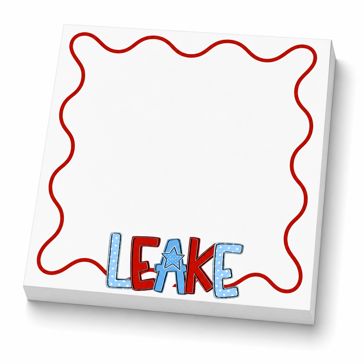 Pre-order School Spirit Notepads - LEAKE
