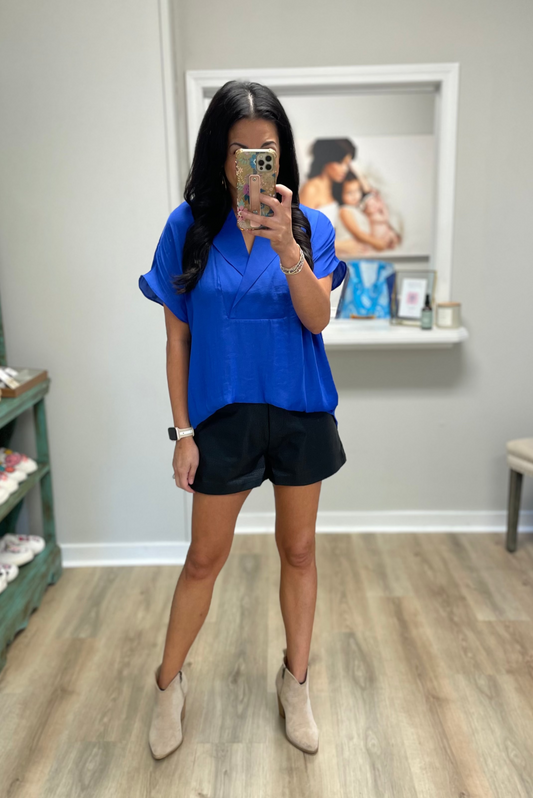 Royal Flow Blue Top