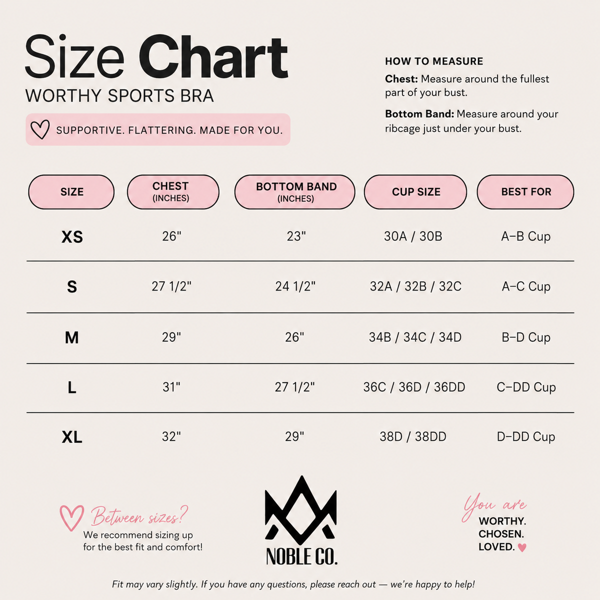 Noble Co. Worthy Sports Bra - Baby Blue