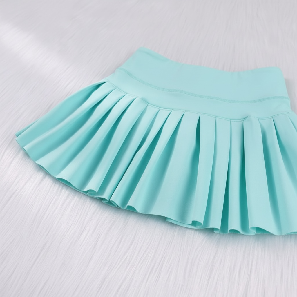 Noble Co. Kids Pleated Performance Skort - Mint