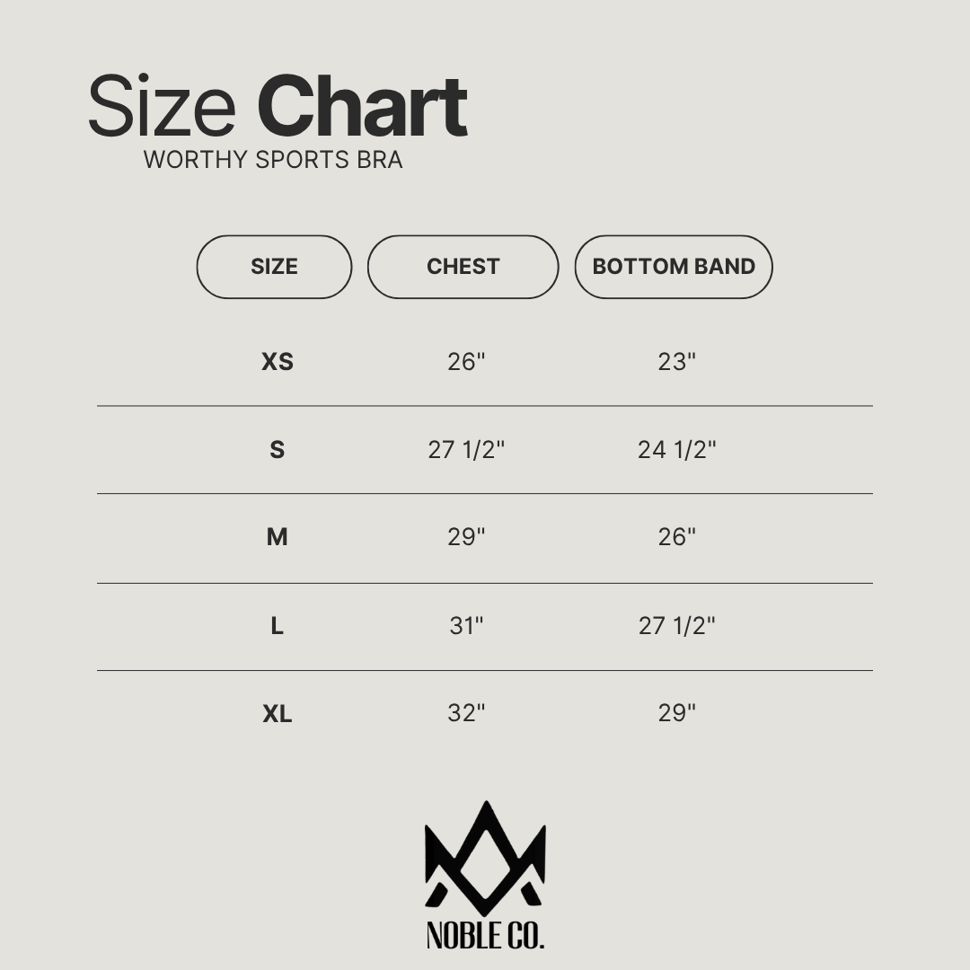 Noble Co. Worthy Sports Bra