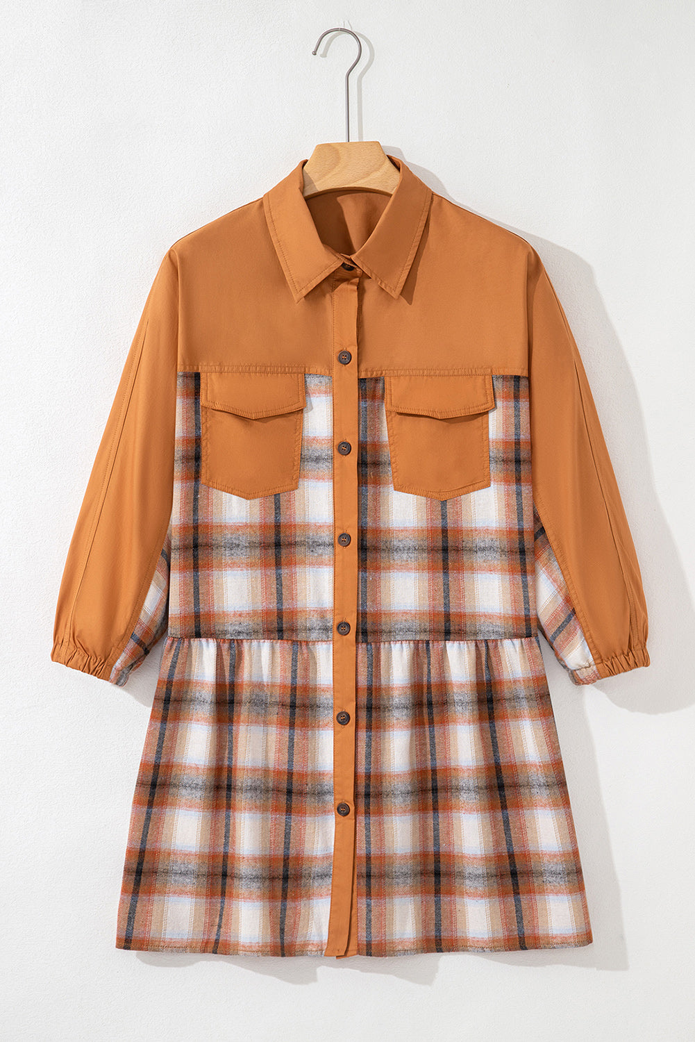 Pre-Order Plaid Ruffle Dress