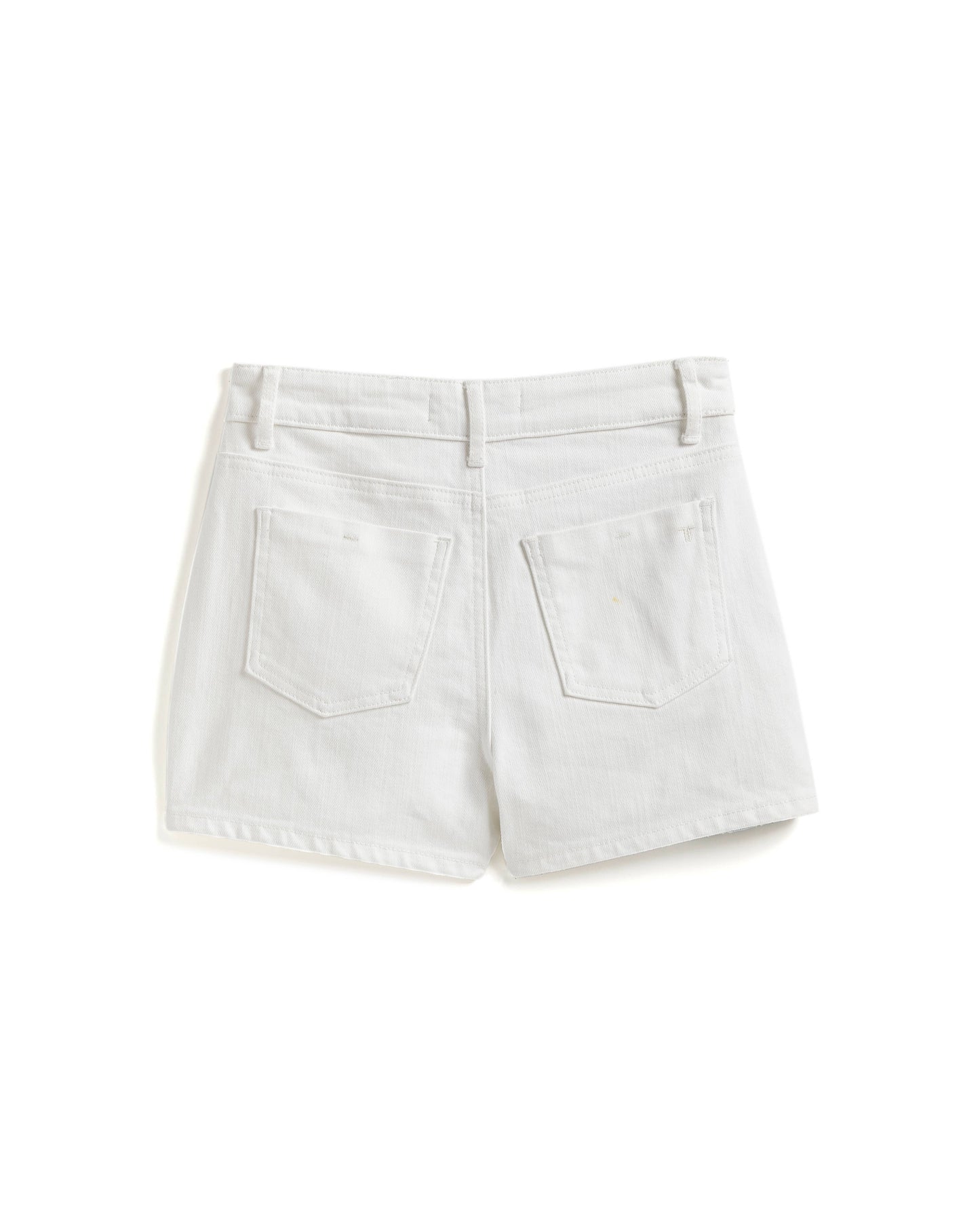 Girls: Blue and White Denim Skort