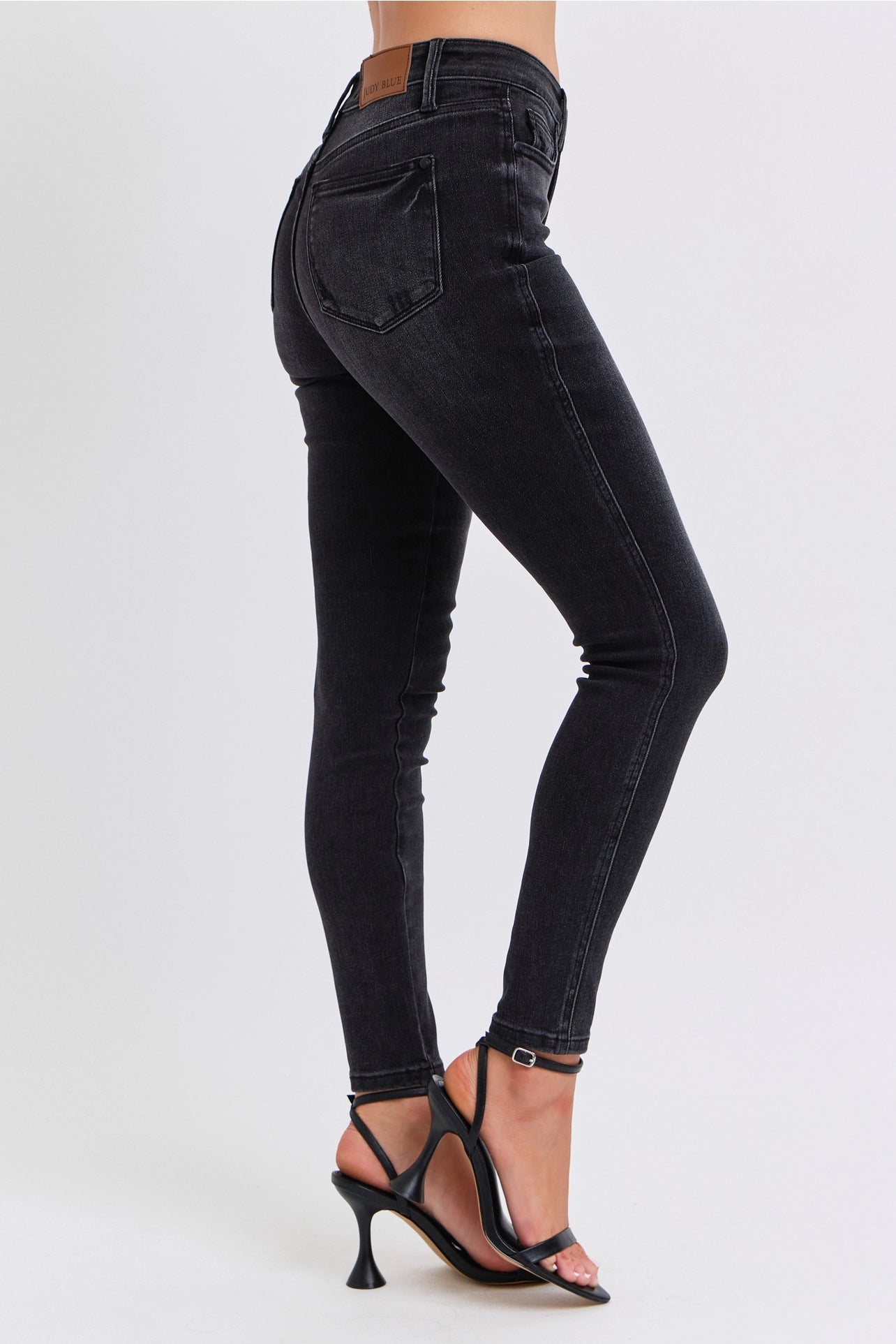 Judy Blue Black Skinny Jeans - Tummy Control