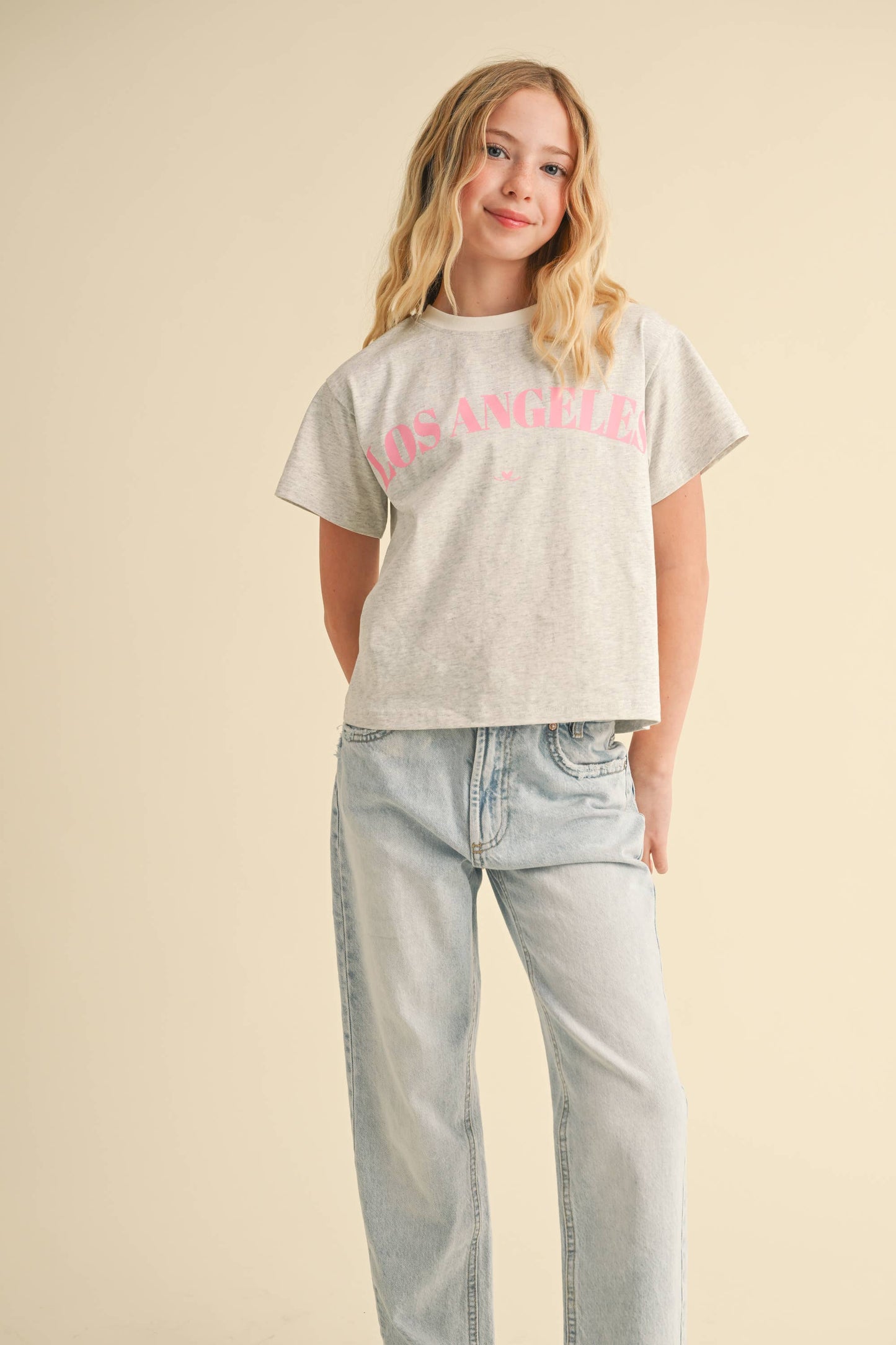 Girls: Los Angeles Grow In Style Tee