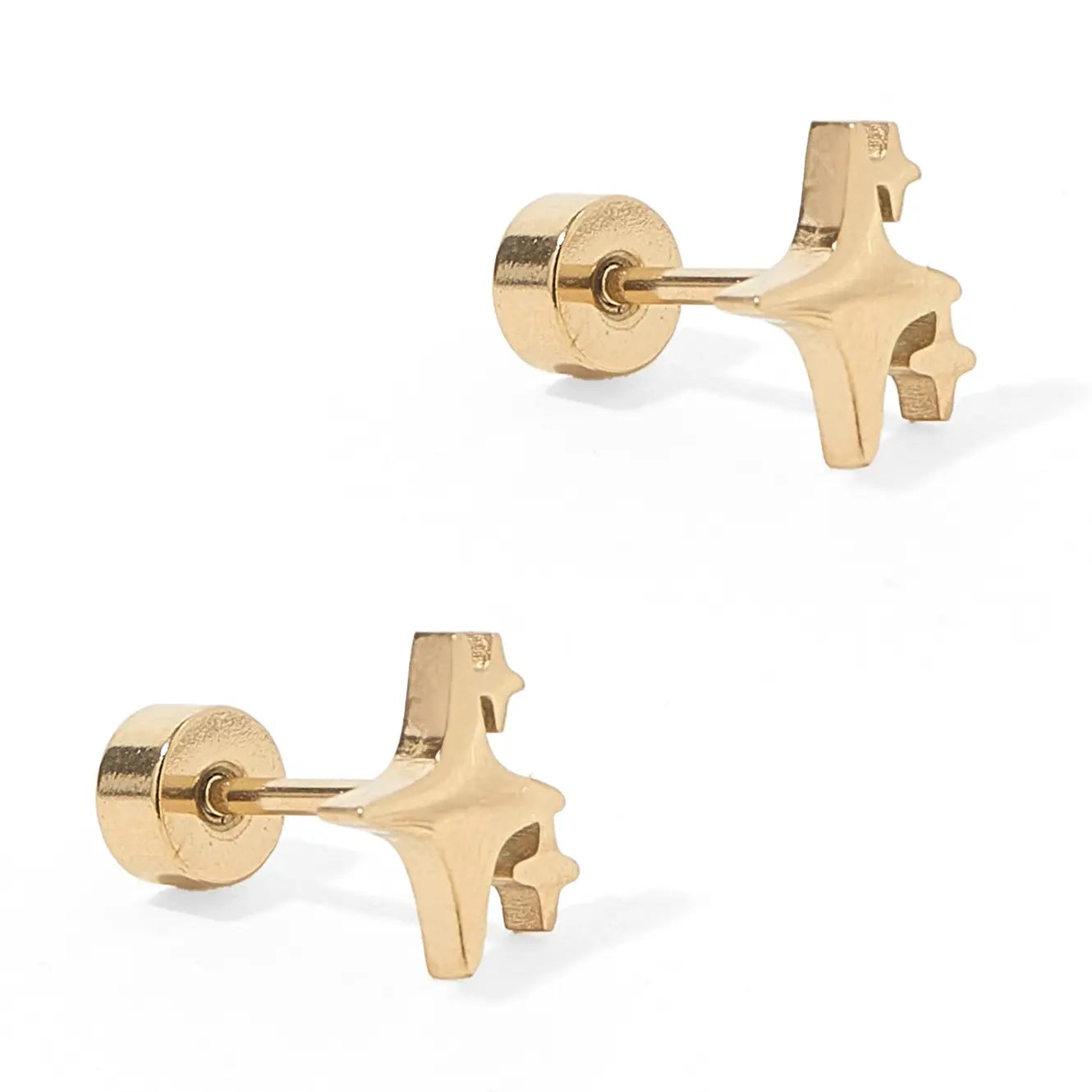 Screwback Stud Earrings - Adella