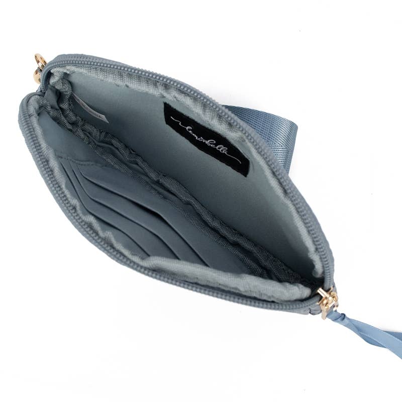 Jennifer Wristlet Wallet (Fits Your Phone!) - Ice Blue