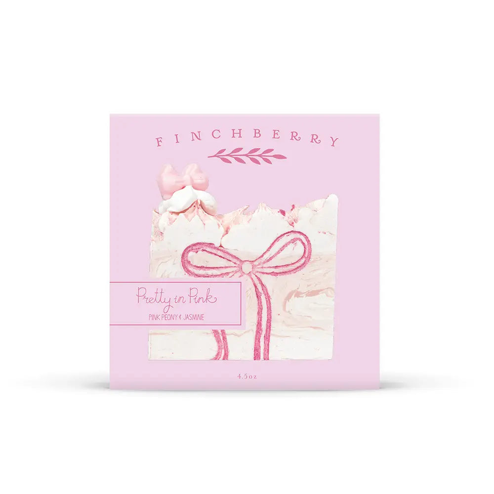 Pre-order Pretty in Pink Coquette Bow Soap by FinchBerry