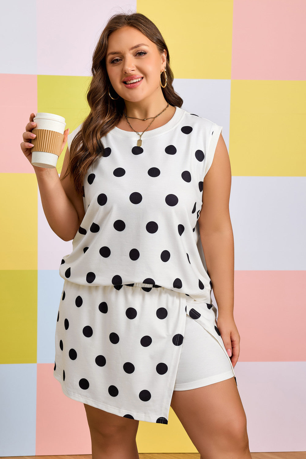 Pre-order Classic Charm Polka Dot Set - Curvy