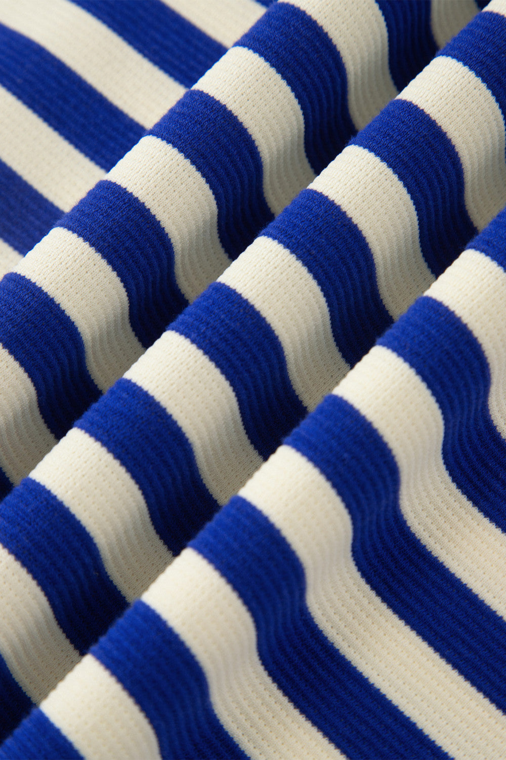 Pre-order Coastal Charm Blue Stripe Dress - Curvy