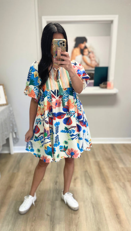 Fiesta Flora Dress