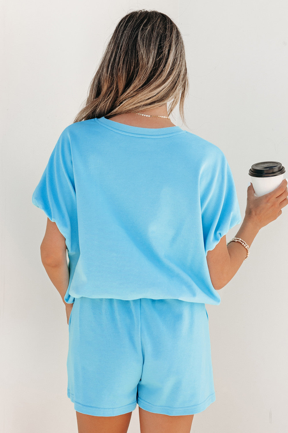 Pre-order Blue Puff Sleeve Set