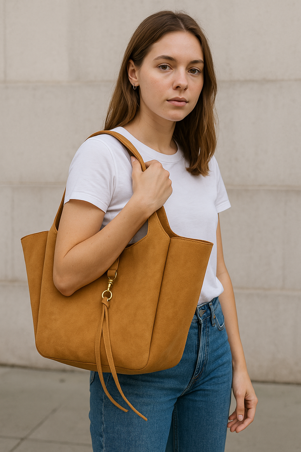 BC Suede Tote