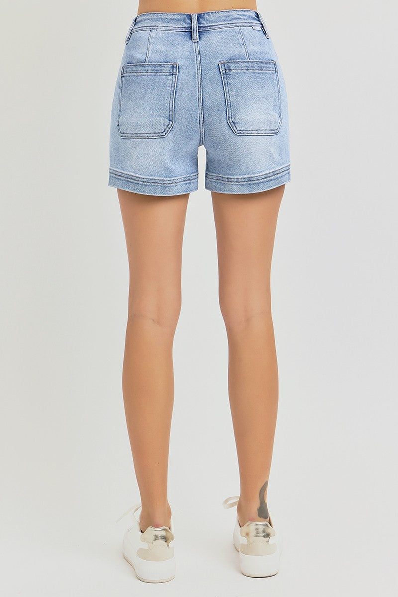 Sunkissed Cuffs Denim Shorts