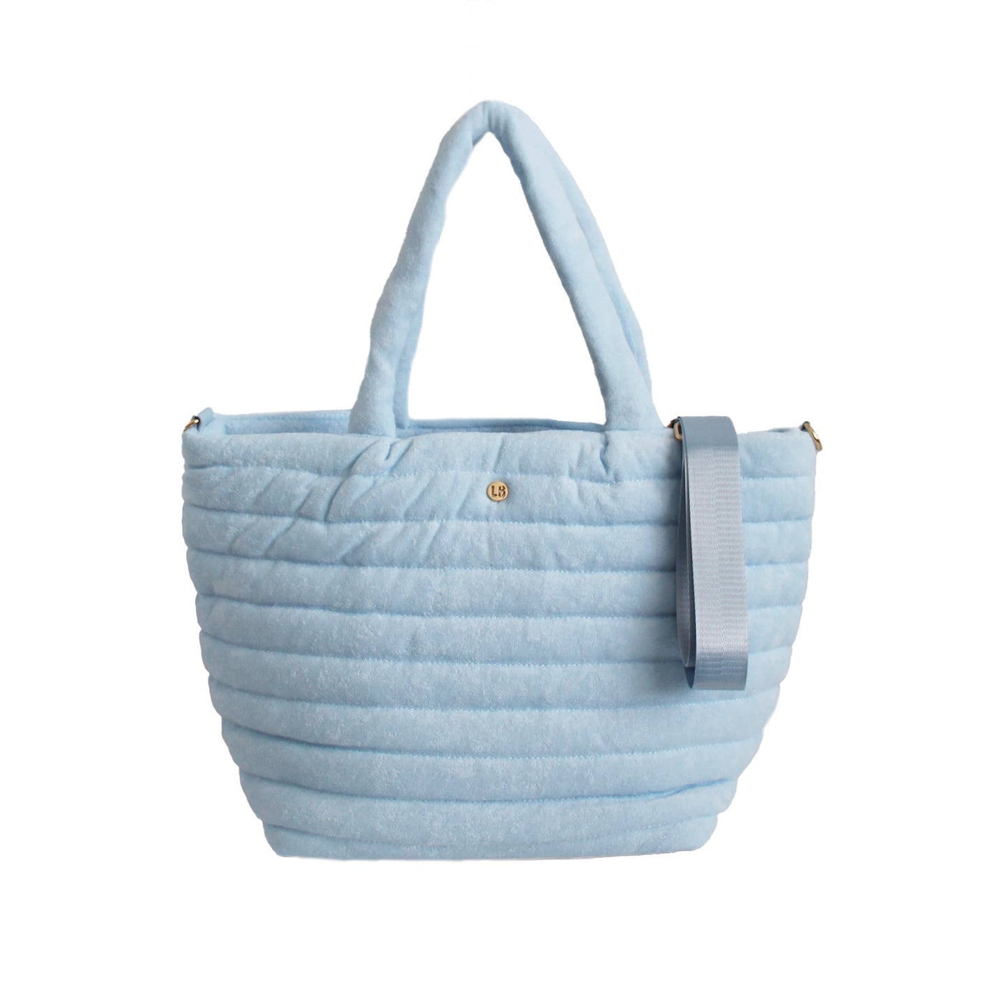 Sky Blue Terry Tote Beach Pool Spa