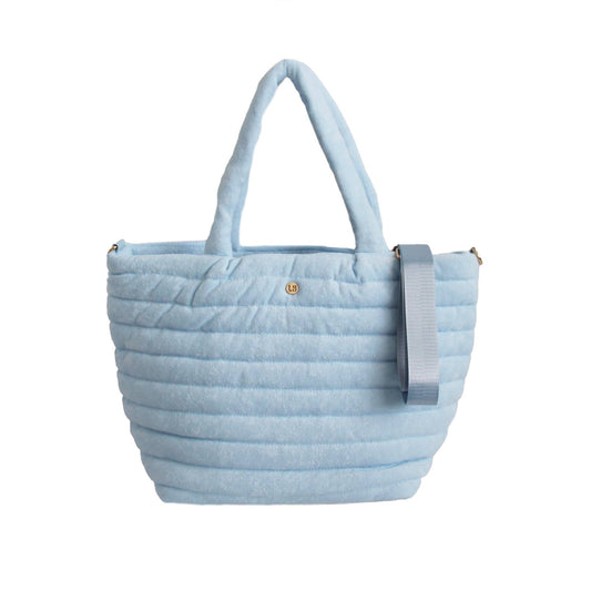 Sky Blue Terry Tote Beach Pool Spa