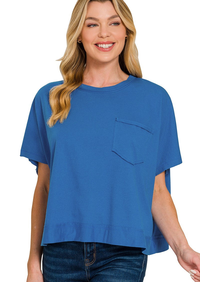 Oversized Boxy Tee - 6 colors