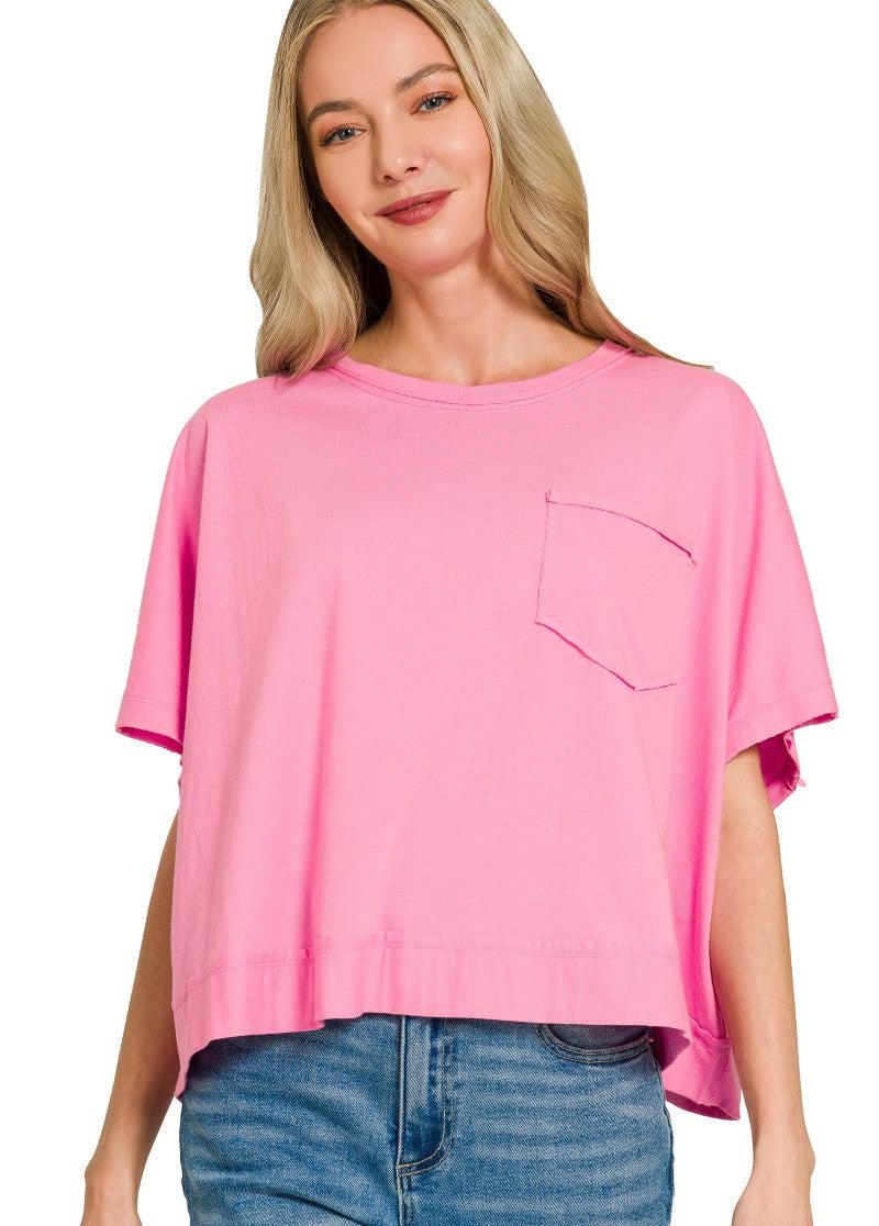 Oversized Boxy Tee - 6 colors