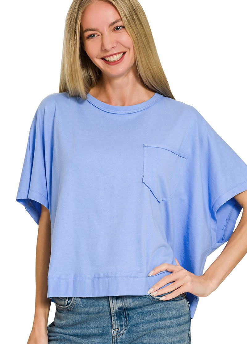 Oversized Boxy Tee - 6 colors