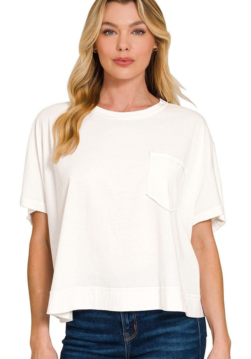 Oversized Boxy Tee - 6 colors