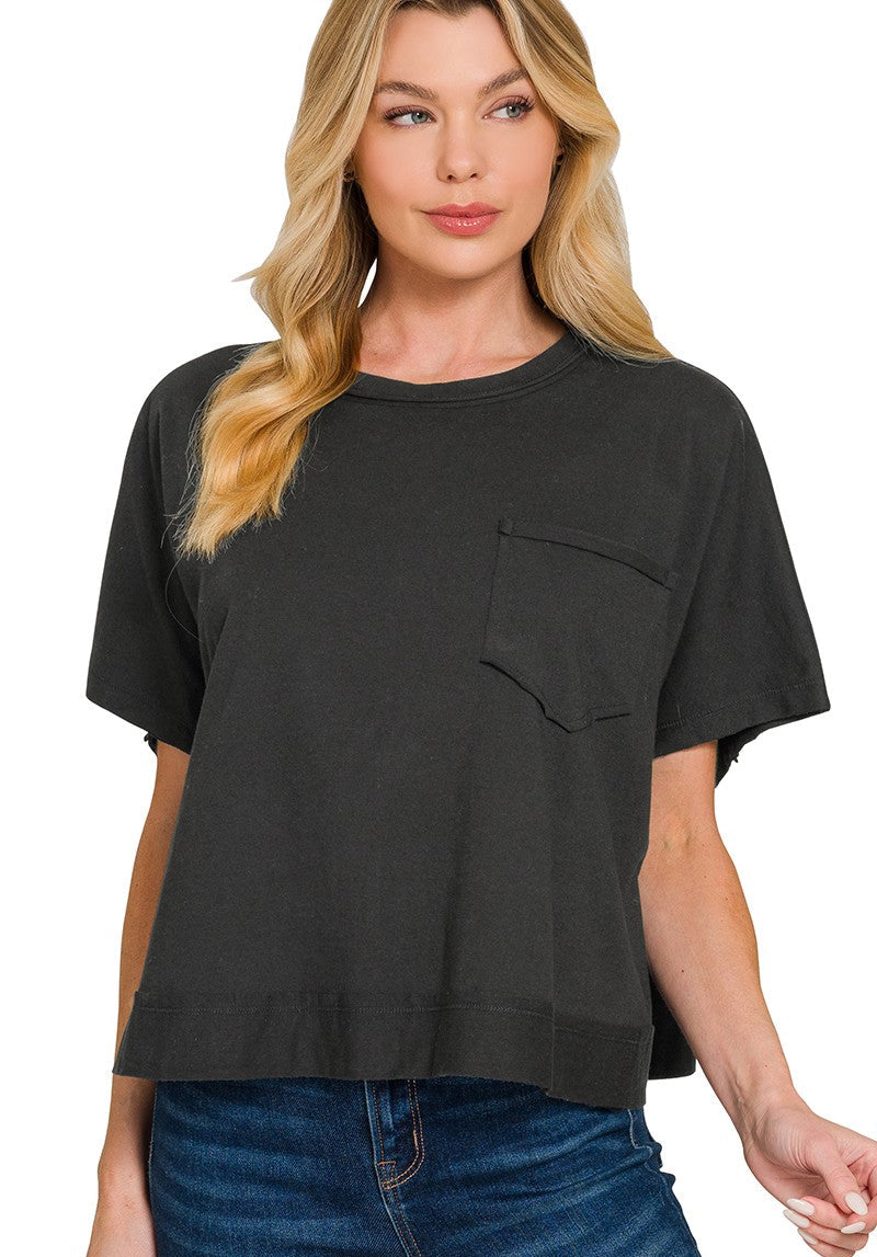Oversized Boxy Tee - 6 colors