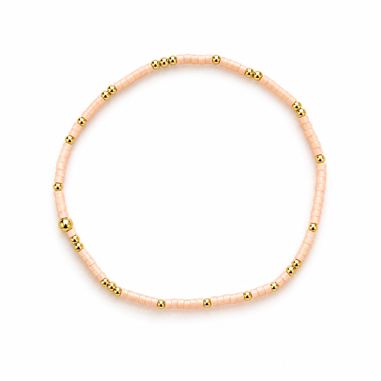 The Noble Dainty Bracelet - Light Blush