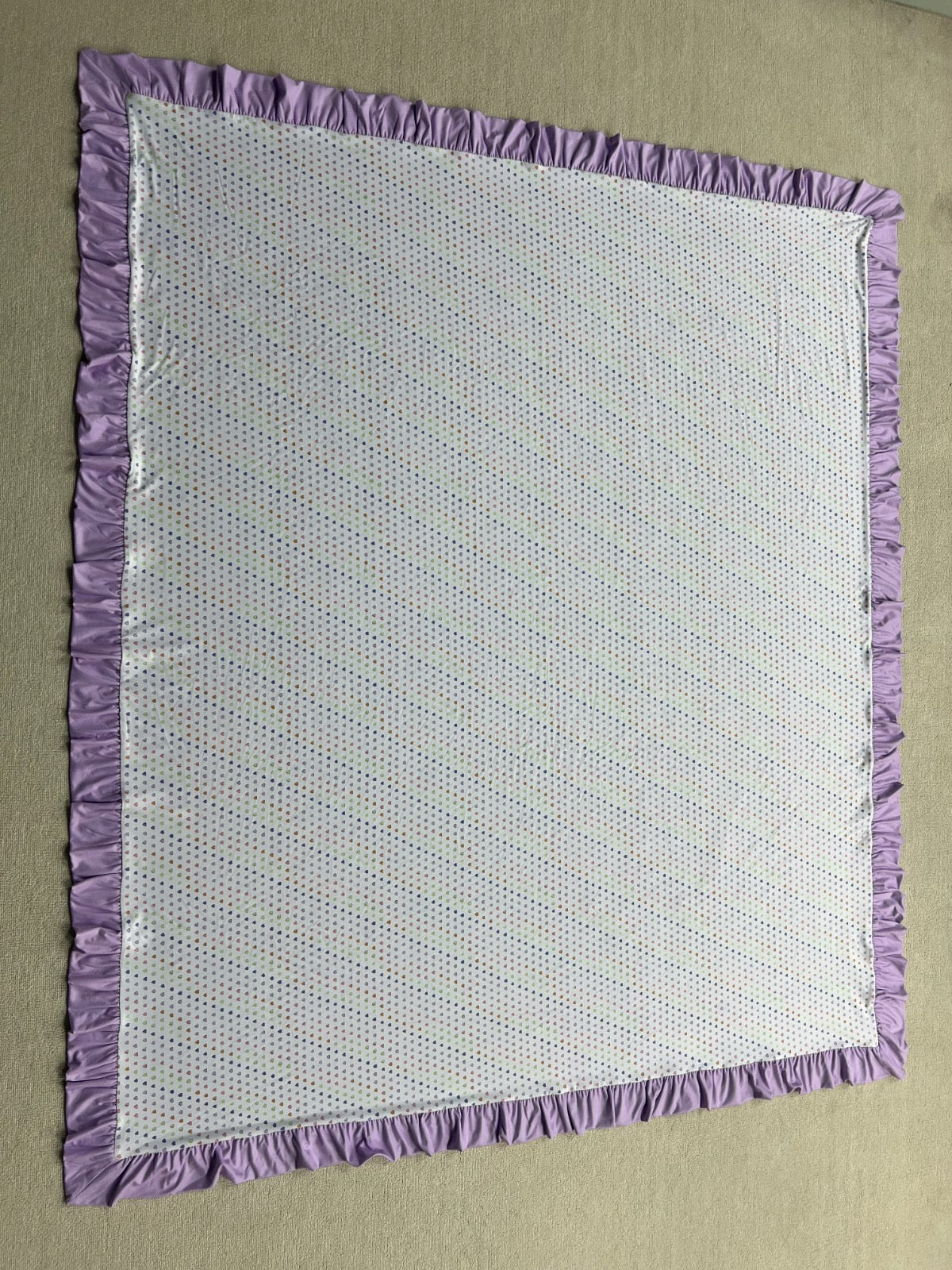 Pastel Hearts Dream Blanket